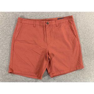 NWOT Bonobos 7" Inseam Classic Solid Shorts (Men's 36) Jetty Red